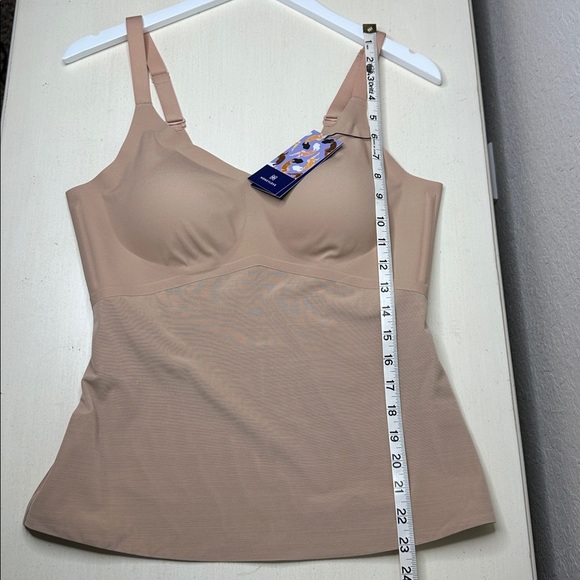 NWT Honeylove LiftWear Cami Bra Top with Built in Shaping Color Sand Size L - Picture 13 of 13